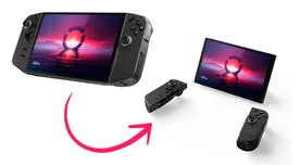 Lenovo competirá con la Nintendo Switch con su consola 'gamer' con mandos y procesador AMD