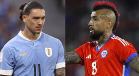 ¿A qué hora juegan Uruguay vs. Chile y qué canal transmite EN VIVO las Eliminatorias 2026?