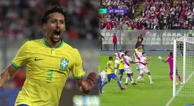 ¿Lo vio Reynoso? Brasil practicó en entrenamiento la jugada del gol de Marquinhos ante Perú