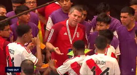 Francisco Melgar tuvo un comentario racista contra jugador de la selección peruana de futsal