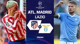 Atlético Madrid vs. Lazio EN VIVO por Champions League: transmisión EN DIRECTO