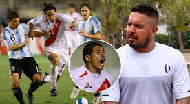 Vargas recordó su épica corrida contra Argentina para empate de Perú: "Fano la tocó nomas"
