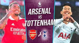 Arsenal vs. Tottenham EN VIVO por Premier League: hora y canal para ver el partido