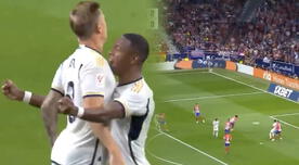Kroos le da vida a Real Madrid: control y fuerte remate para el 2-1 ante el 'Atleti' - VIDEO