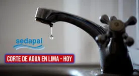 Corte de agua HOY, miércoles 27 de septiembre: distritos y zonas afectadas en Lima y Callao