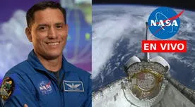 NASA TV EN VIVO: Frank Rubio regresa a la Tierra tras estar 1 año atrapado en el espacio