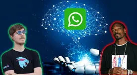 Meta crea su propia IA con la que podrías hablar con Mr. Beast o Snoop Dogg por WhatsApp