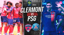 PSG vs. Clermont EN VIVO por Ligue 1: formaciones, a qué hora juegan y canales de TV