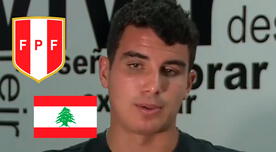 Matías Succar tomó una decisión sobre defender a Líbano o la selección peruana