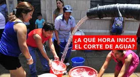 Corte de agua masivo en Lima: horario y distritos afectados