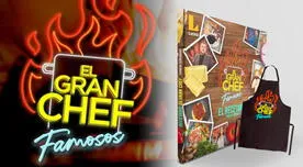 "El gran chef famosos": LINK para comprar todos los recetarios y mandil oficial