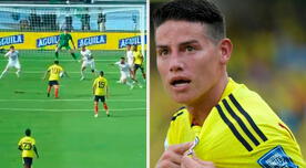 James Rodríguez anotó un golazo para Colombia y se quebró de la emoción - VIDEO