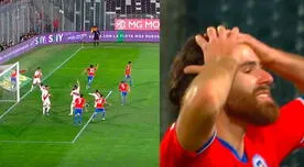 Ben Brereton anotó el 1-0 para Chile y celebró por todo lo alto, pero se lo anularon - VIDEO