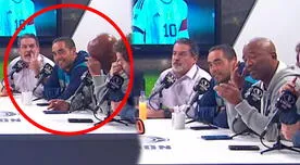 Gonzalo Núñez enfureció contra Waldir en tenso debate del Perú vs Argentina: "No seas cobarde"