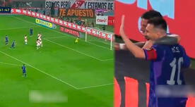 Messi volvió a romper la valla de Gallese y convirtió el 2-0 de Argentina sobre Perú
