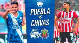 Puebla vs. Chivas EN VIVO por Liga MX jornada 13: hora, canal y formaciones