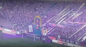 Matute se pintó de morado con espectacular Tifo previo al Alianza Lima vs ADT - VIDEO
