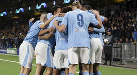 Manchester City venció a Young Boys por 3-1, con doblete de Haaland, en partido por la Champions