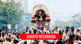 Señor de los Milagros EN VIVO hoy: ruta y ubicación del anda en su cuarta procesión en Lima