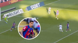 Joao Cancelo casi hace el gol del año de Barcelona ante Real Madrid por el Clásico - VIDEO