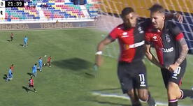 Lavandeira anotó el 1-1 de Melgar ante Binacional tras brillante jugada de Bordacahar