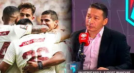 Galván criticó el juego de la 'U' ante Huancayo tras ganar el Clausura: "No me gustó mucho"