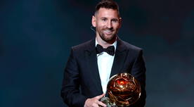 Lionel Messi ganó el Balón de Oro por octava vez en su carrera