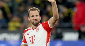 Con hat-trick de Harry Kane, Bayern Munich aplastó 4-0 a Borussia Bortmund