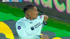 Paolo Guerrero convirtió su primer gol con Liga de Quito en el fútbol ecuatoriano - VIDEO