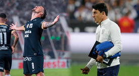 Larriera y su emotivo gesto con Gabriel Costa luego del gol del empate ante Universitario