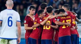 España venció a Chipre por 3-1 es líder en la Clasificatoria Euro 2024