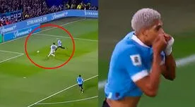 Araújo le rompió el arco al 'Dibu' Martínez y anotó el 1-0 de Uruguay ante Argentina - VIDEO