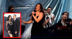 Rosalía y el 'dardo' a Rauw Alejandro en los Grammy: "No duró este amor mucho tiempo"