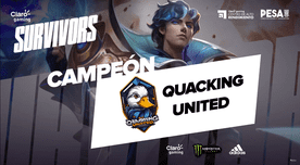 Mobile Legends: Quacking United es campeón del Claro gaming Survivors Season 8