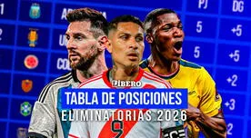 Tabla de posiciones Eliminatorias 2026 actualizada: tras empate de Perú ante Venezuela