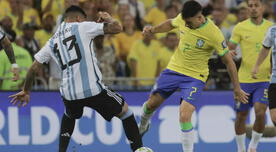 ¿Cómo quedó el Argentina vs. Brasil desde el Maracaná con Messi por Eliminatorias?