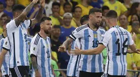 Histórico: Argentina ganó 1-0 a Brasil en el Maracaná y es líder de las Eliminatorias 2026