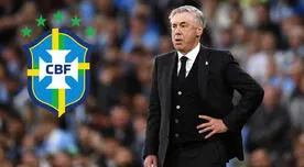 Carlo Ancelotti habló sobre la posibilidad de dirigir a Brasil: "Pronto se sabrá algo"