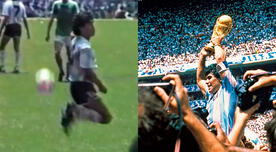 El inédito video de Diego Maradona y su colosal pirueta en la final de Mexico 86