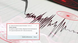 ¿Por qué no me llegó la alarma de sismo en el último temblor que se registró en Perú?