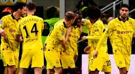 Champions League: Borussia Dortmund ganó 3-1 al AC Milan en San Siro y es líder del Grupo F