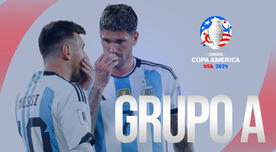 Grupo A de la Copa América 2024 con Argentina: fixture, partidos y rivales