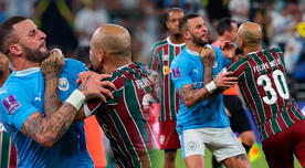 Felipe Melo 'explotó' contra Kyle Walker tras perder la final de Mundial de Clubes - VIDEO
