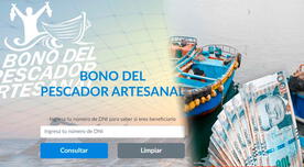 Bono Pescador Artesanal: LINK para consultar con DNI, fecha de pago y últimas noticias