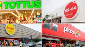 ¿Tottus, Plaza Vea, Metro y otros supermercados abrirán HOY, 1 de enero?