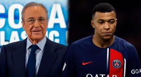 Se filtra posible llamada de Florentino Pérez a Mbappé: "¿Quieres fichar por el Real Madrid?"