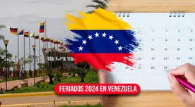Feriados 2024 en Venezuela: calendario de días no laborables y festivos