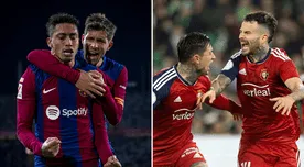 ¿A qué hora juega Barcelona vs. Osasuna y dónde ver EN VIVO la Supercopa de España?