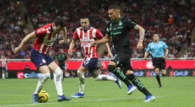 Chivas logró agónico empate 1-1 ante Santos Laguna en su debut con Gago por la Liga MX 2024