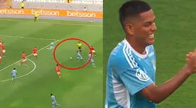 Joao Grimaldo marcó golazo desde fuera del área y puso el 3-0 de Cristal ante U. Católica